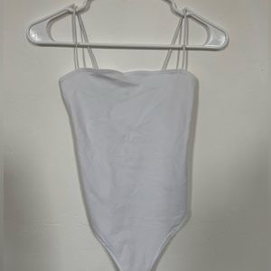 Abercrombie & Fitch White Bodysuit